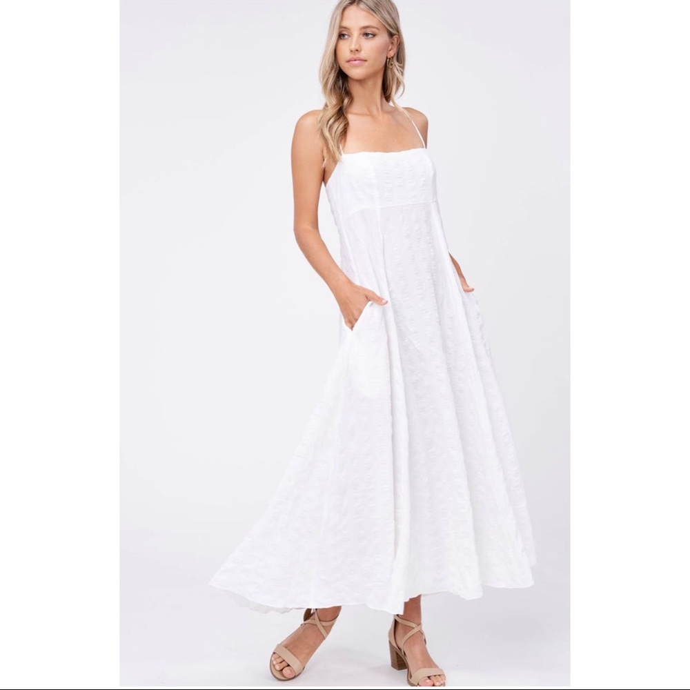 En Saison Poplin maxi dress
